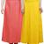 Women Multi Colour Pure Cotton Inskirt Saree petticoats set of 2pec. and Free Peacock Saree Brotch Pin worth150 Rs.
