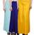 Women Multi Colour Pure Cotton Inskirt Saree petticoats set of 3pec. and Free Peacock Saree Brotch Pin worth150 Rs.