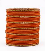 Handmade multicolour silk thread bangle  (25 pcs)