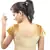 Gold Velvet Stretchable Blouse. Size Xl.