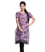 Multicolor Printed Cotton Kurti 