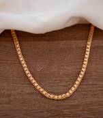 Golden heart chain one gram gold 24" medium length