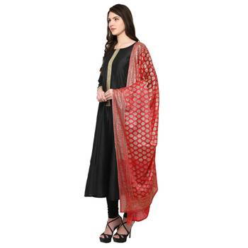 Black  silk ethnic-kurtis 2
