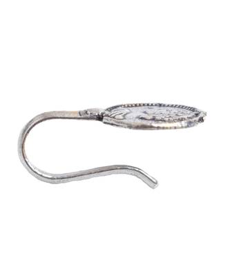 Oxidized Metal Nose Pin   Coin Shape 3