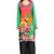 Multi Colour Cotton Satin Kurti showing Floral Print