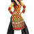 Yellow Georgette Kurti Comprising Allover Rose Prints