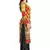 Yellow Georgette Kurti Comprising Allover Rose Prints