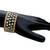 Babosa Sakhi Indian Ethnic Bollywood Party 22K Gold Plated Antique Festive Broad Kada Bangle