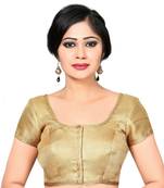 Copper Color Dupion Designer Blouse Materials