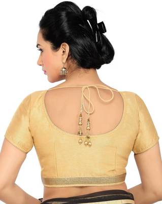 Copper Color Banglory Designer Blouse Materials 2