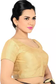 Copper Color Banglory Designer Blouse Materials
