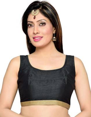 Black Color Banglory Designer Blouse Materials 1