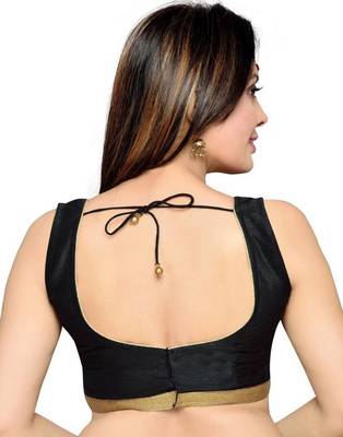 Black Color Banglory Designer Blouse Materials 2