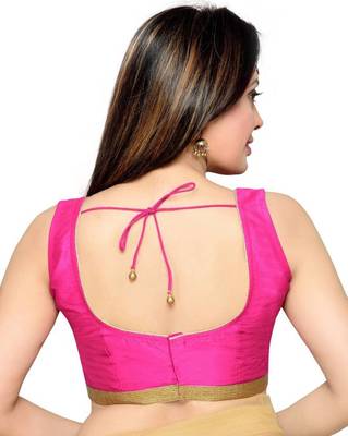 Pink Color Banglory Designer Blouse Materials 2
