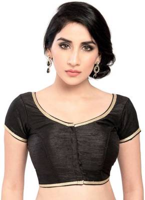Black Color Banglory Designer Blouse Materials 1