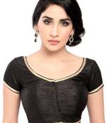Black Color Banglory Designer Blouse Materials