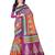 Multicolor Printed Cotton Silk Saree With Blouse