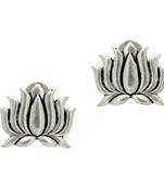 Oxidised Silver Plated Traditional Earrings