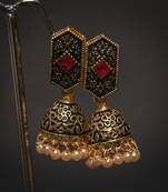 Beautiful Black Meena Jhumki