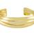 Rejewel Designer Gold Plated Adjustable Kada for Women