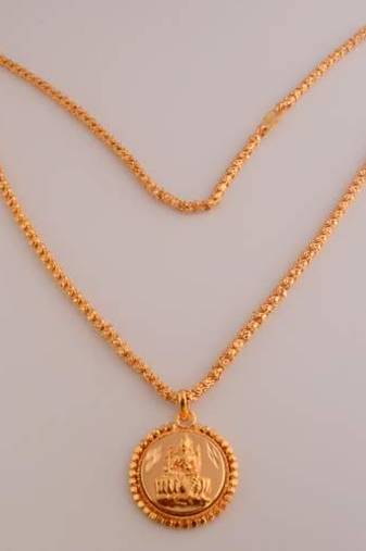 Gold agate necklaces