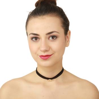 Imported Black Netted Stylish Choker For Girls 1