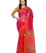 orange printed chanderi_silk saree