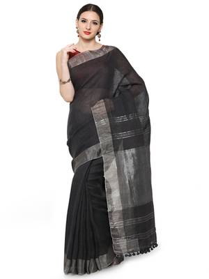 grey printed others saree 2