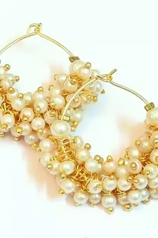 PEARL BALI EARRING