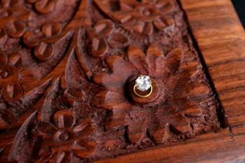Designer Diamond  Nose Ring 1