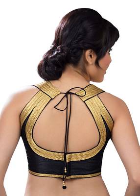 black banglory  unstitched blouse 2