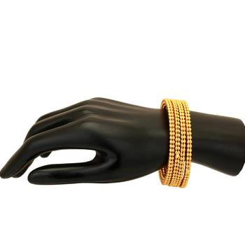 24K Gold Plated Royal Antique Bangles 3