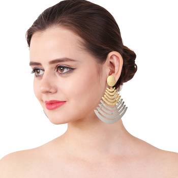 Imported Beautiful Anti Glossy Dangle Earring 2