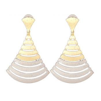 Beautiful Imported Gold Silver Dangle Earring 1