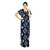Blue colour Batik  design Square neck cotton nighty for ladies