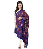 Hand Embroidered Kutch Work Designer Multicolour Dupatta