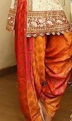 White embroidered cotton salwar 2