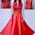 pink embroidered art silk party wear gown