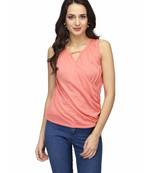 Beige Color Casual Top