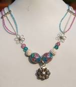 Floral Necklace.