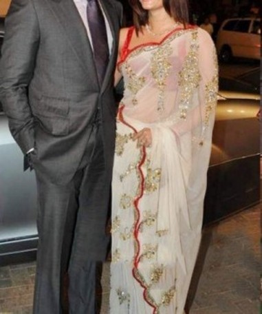 Aishwarya Rai Indian Traditional Bollywood Partywear saree