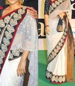 Vidya Balan Indian Traditional Bollywood Designer Partywear saree, Designer Saree