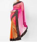 Mandira Bedi Indian Traditional Bollywood Designer Partywear saree, Designer Saree