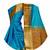 Multicolor woven cotton silk saree with blouse