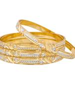 Gold diamond bangles-and-bracelets