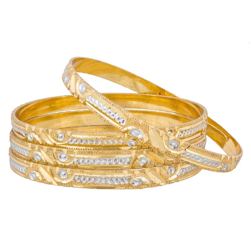 Gold diamond bangles-and-bracelets