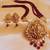 Shri Ganesha Temple Gold Plated Onex Necklace Set