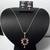 CZ Ruby Red Designer Pendant 016