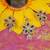 Flower Power CZ Pendent Earring Jewellery 