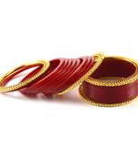 Designer Bangles Colour Red